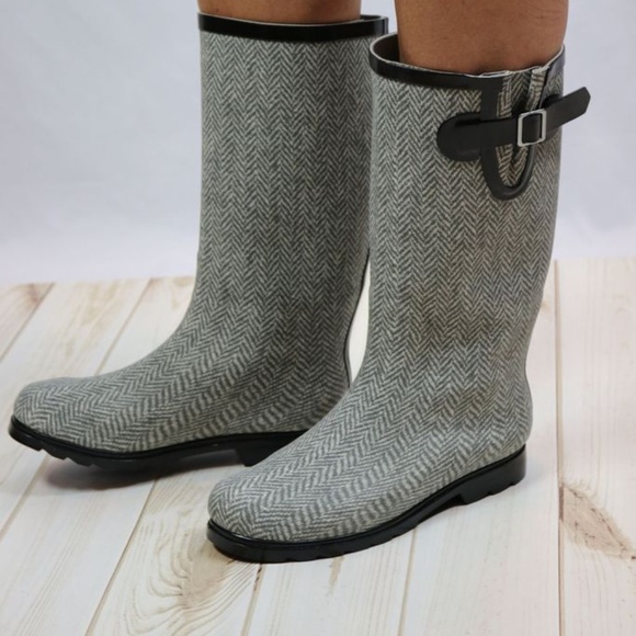 Nomad Footwear Shoes - 💥LAST PAIR💥NOMAD RUBBER RAINBOOT IN BLACK/WHITE